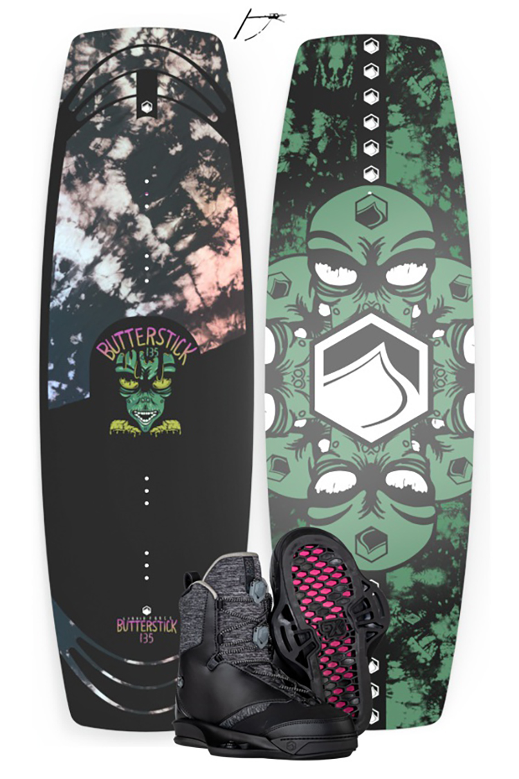 Liquid Force BUTTERSTICK 145 plus TAO 6X BLK WAKEBOARDSET 2023