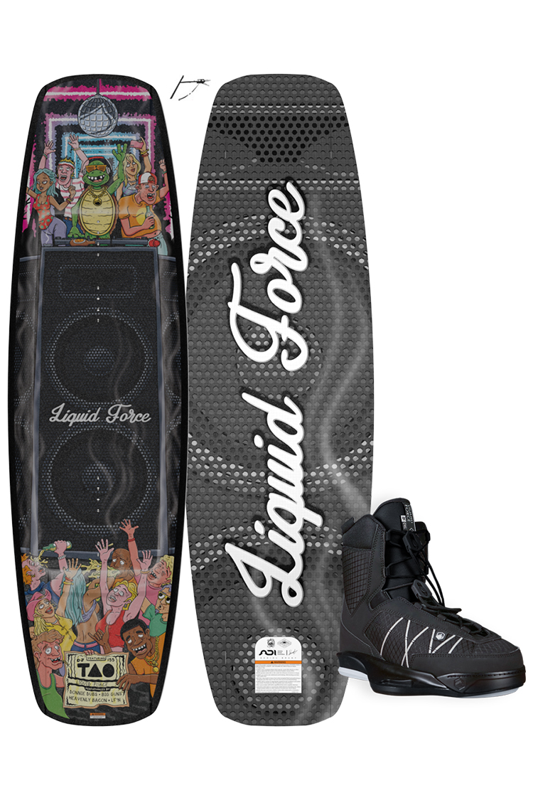 Liquid Force TAO 155 plus TAO 6X WAKEBOARDSET 2025