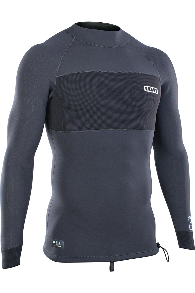 ION Neo Top 2/2 LS men Neopren-Top steelgrey