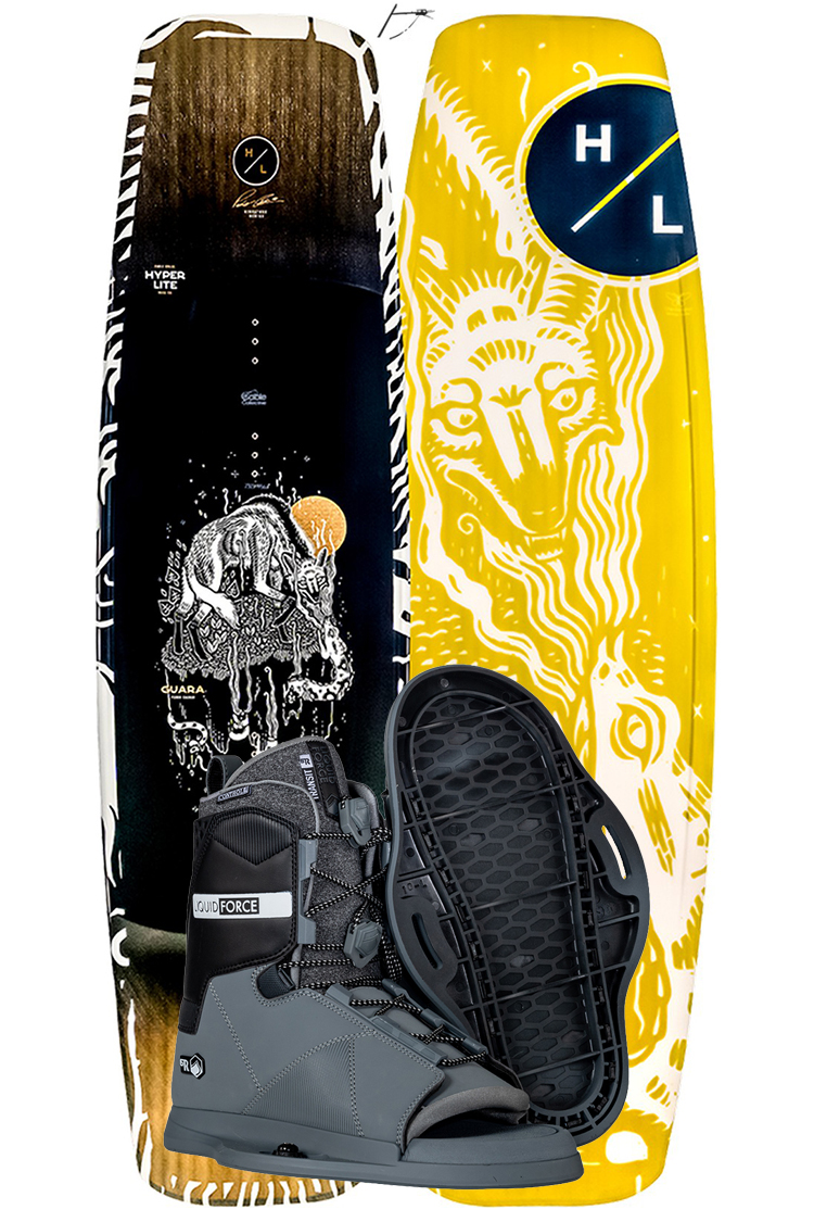 Hyperlite Hyperlite Guara 153cm 2025 plus Transit WAKEBOARDSET 2025