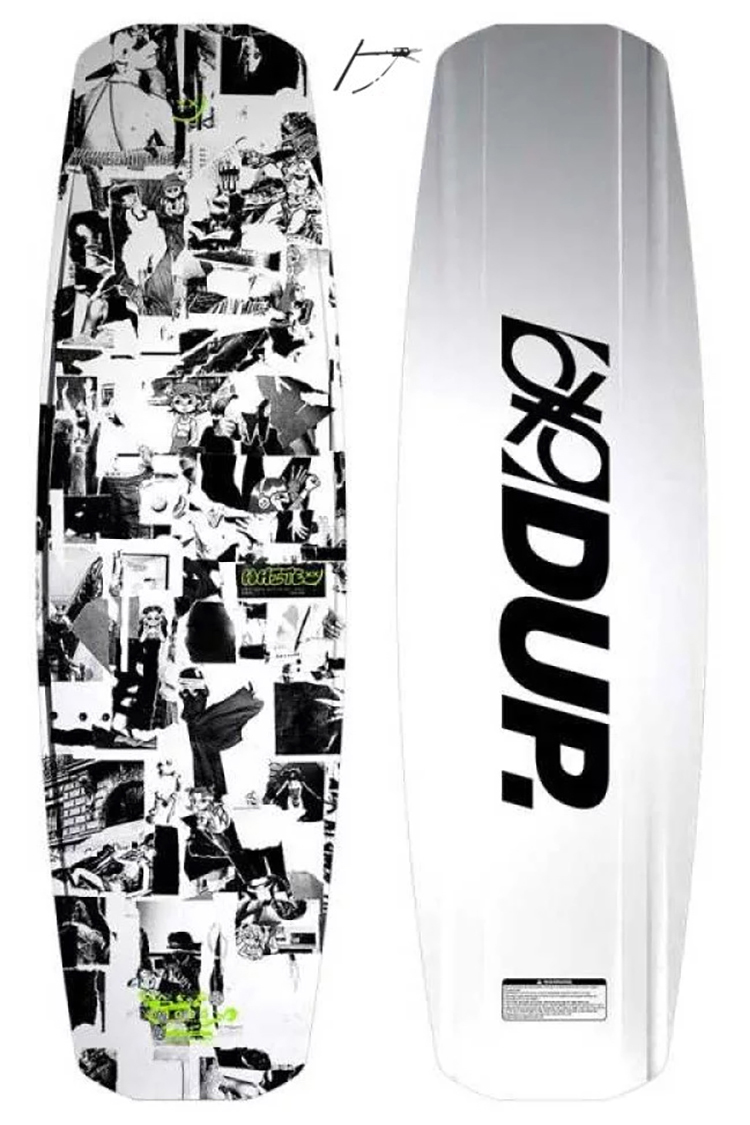 Double Up WHITE XX BLANK WAKEBOARD 2024