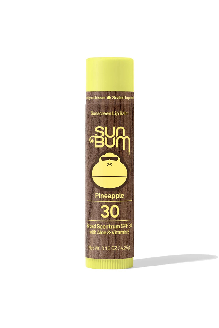 Sun Bum Original SPF 30 Sunscreen Lip Balm Pineapple 2024