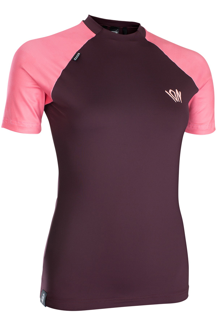 ION Rashguard Women SS red 2020