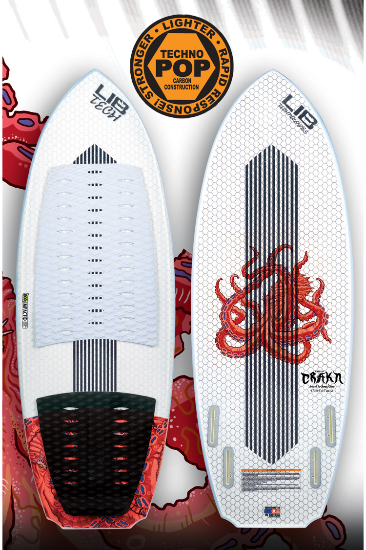 Lib Tech CRAK'N TECHNO POP Wakesurfer 2022