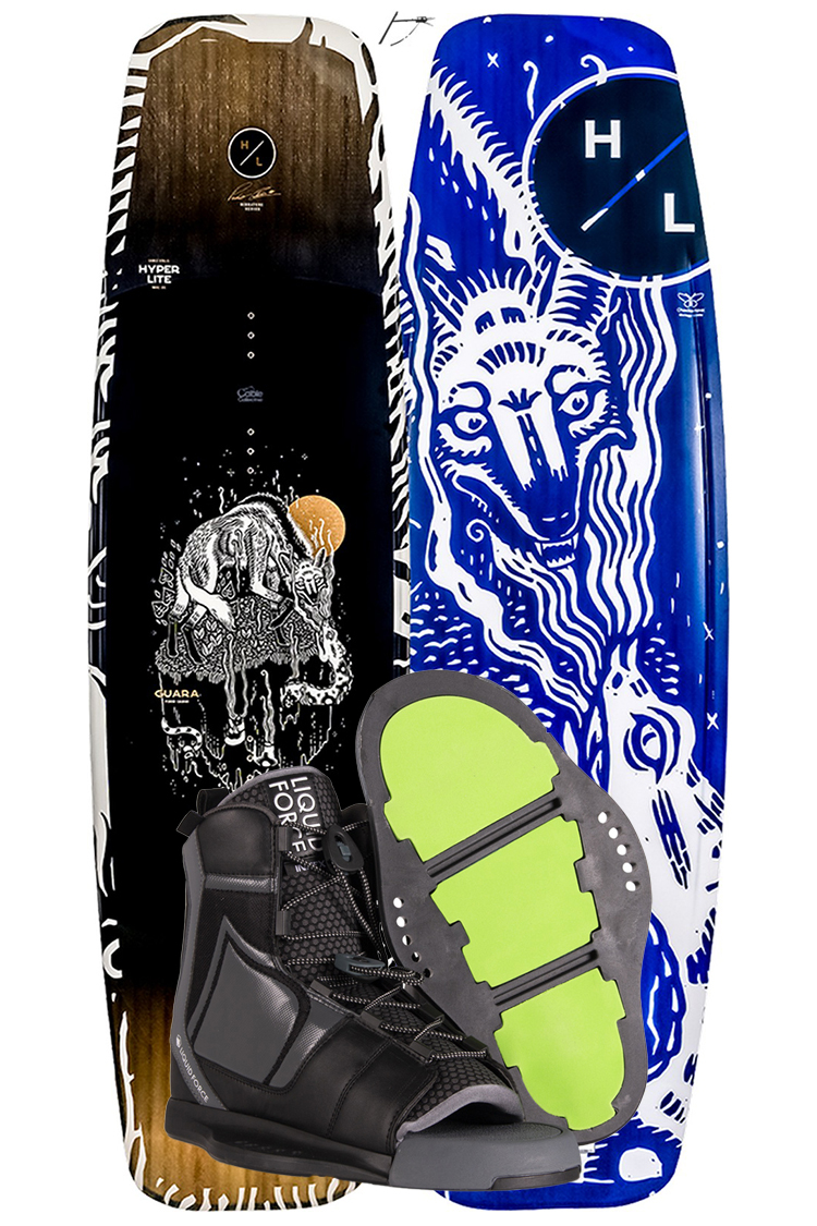 Hyperlite Hyperlite Guara 150cm 2025 plus Index WAKEBOARDSET 2025