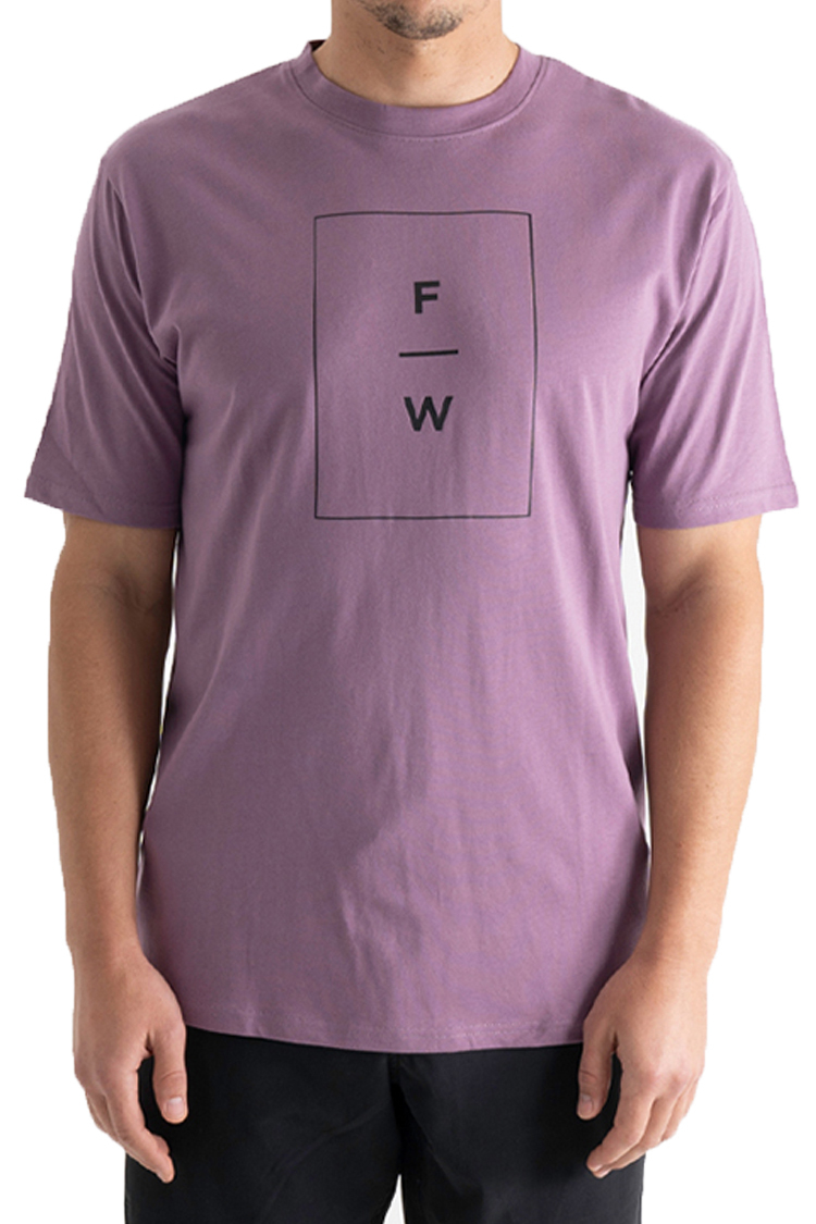 Follow FW MENS TEE Plum 2022