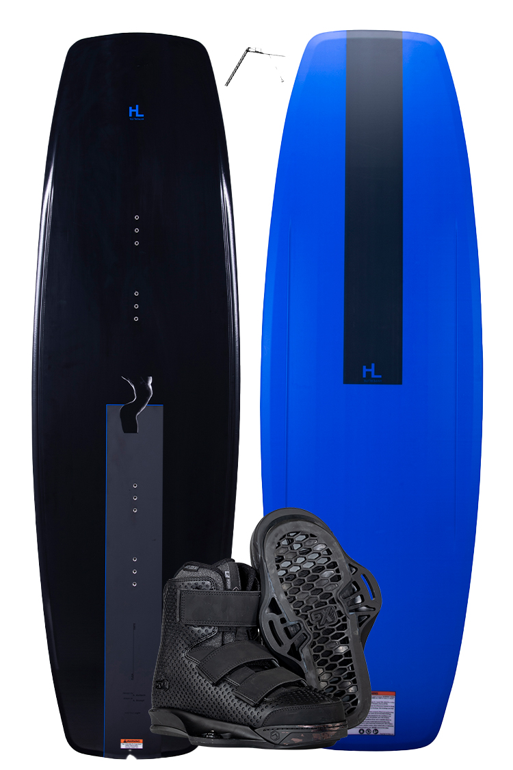 Hyperlite PLEASURE 2023 148cm plus HOOK 6X BLACK WAKEBOARDSET 2023