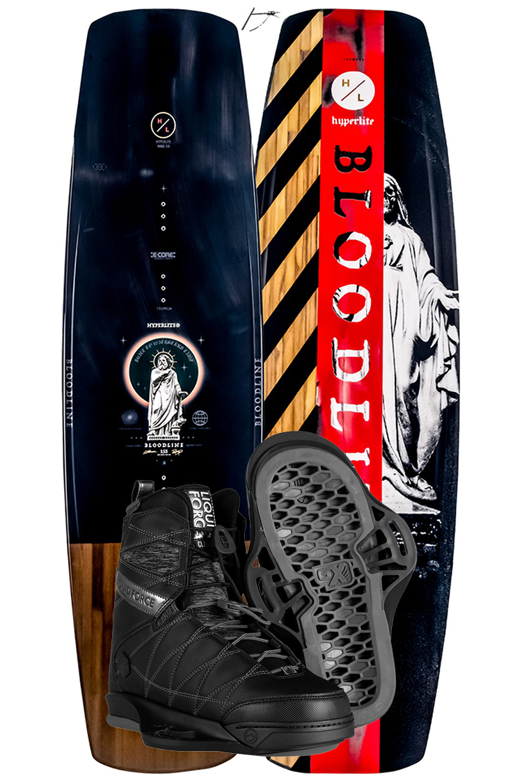 Hyperlite Hyperlite Bloodline 151cm 2025 plus Classic WAKEBOARDSET 2025