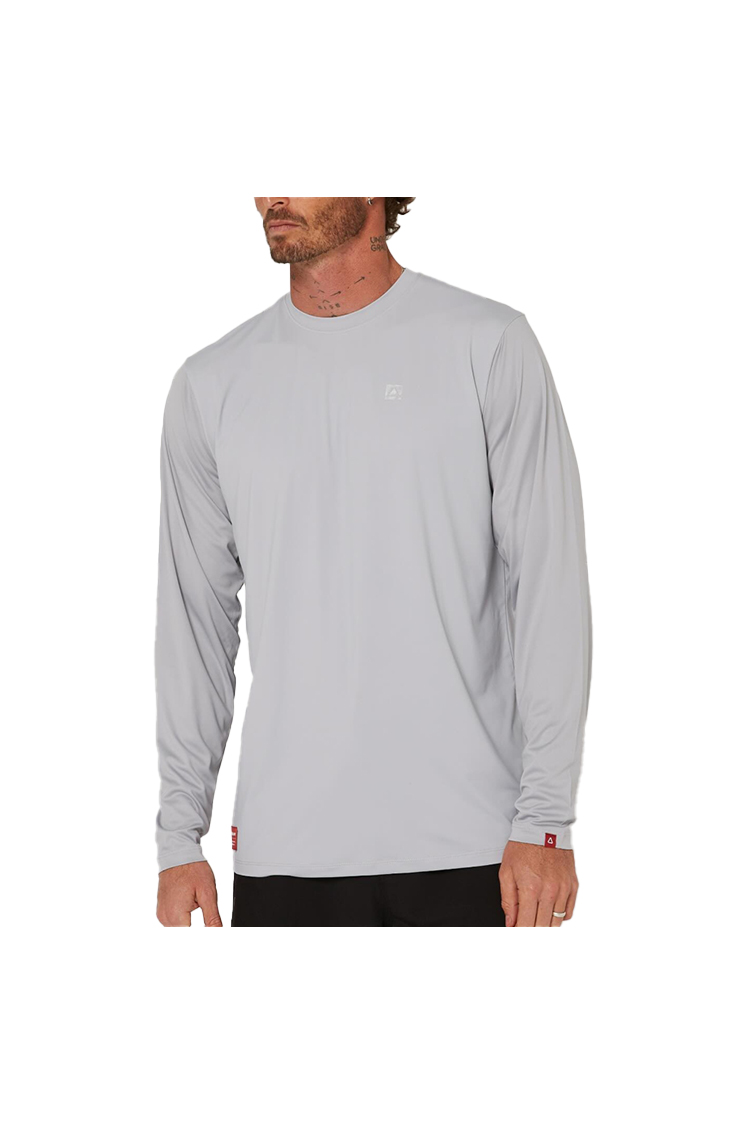 Follow HYBRID TEE L/S RIDING SHIRT LIGHT GREY 2026