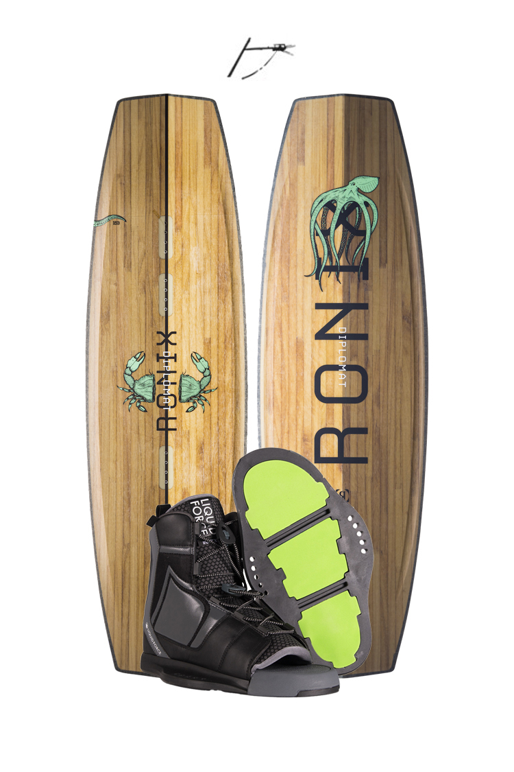 Ronix Ronix Diplomat 143cm 2025 plus Index 2021 WAKEBOARDSET