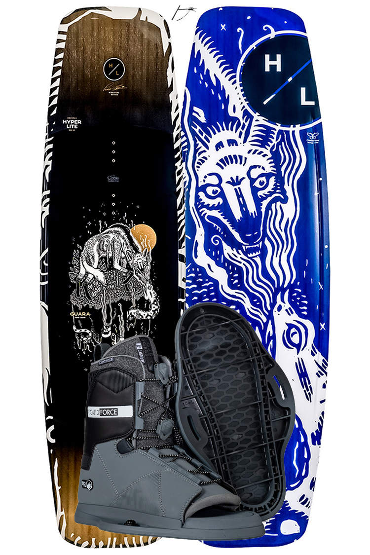 Hyperlite Hyperlite Guara 150cm 2025 plus Transit WAKEBOARDSET 2025