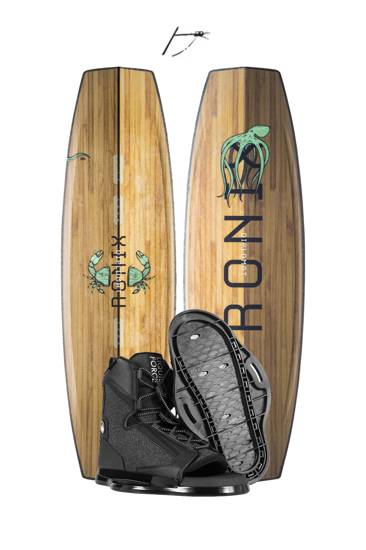 Ronix Ronix Diplomat 148cm 2025 plus Index WAKEBOARDSET 2025