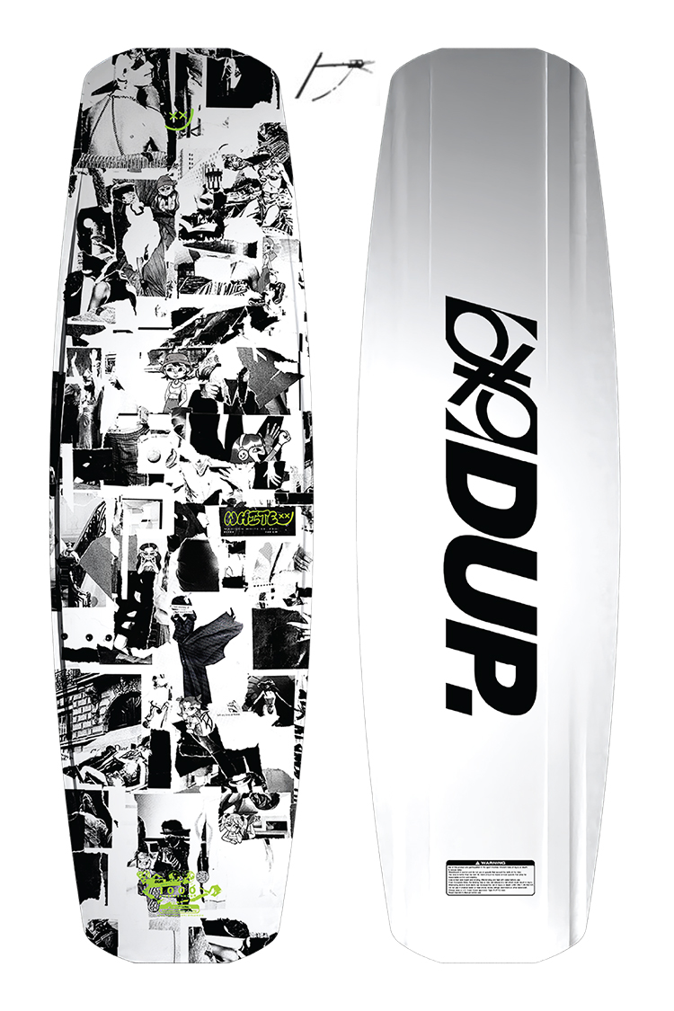 Double Up WHITE XX Pro WAKEBOARD 2025