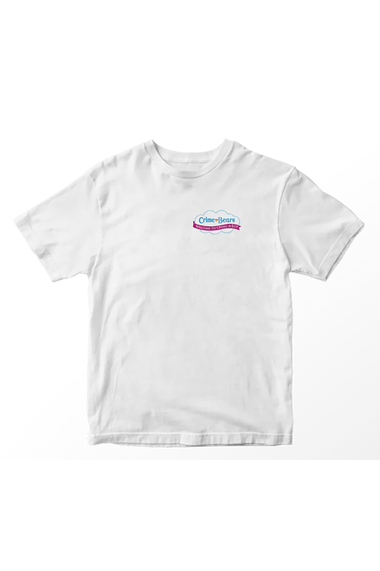 SIN AND REPEAT CRIME BEARS SHIRT Weiss 2025