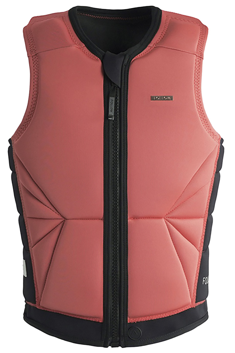 Follow CLEO WAKEBOARD IMPACT VEST CORAL LADIES 2026