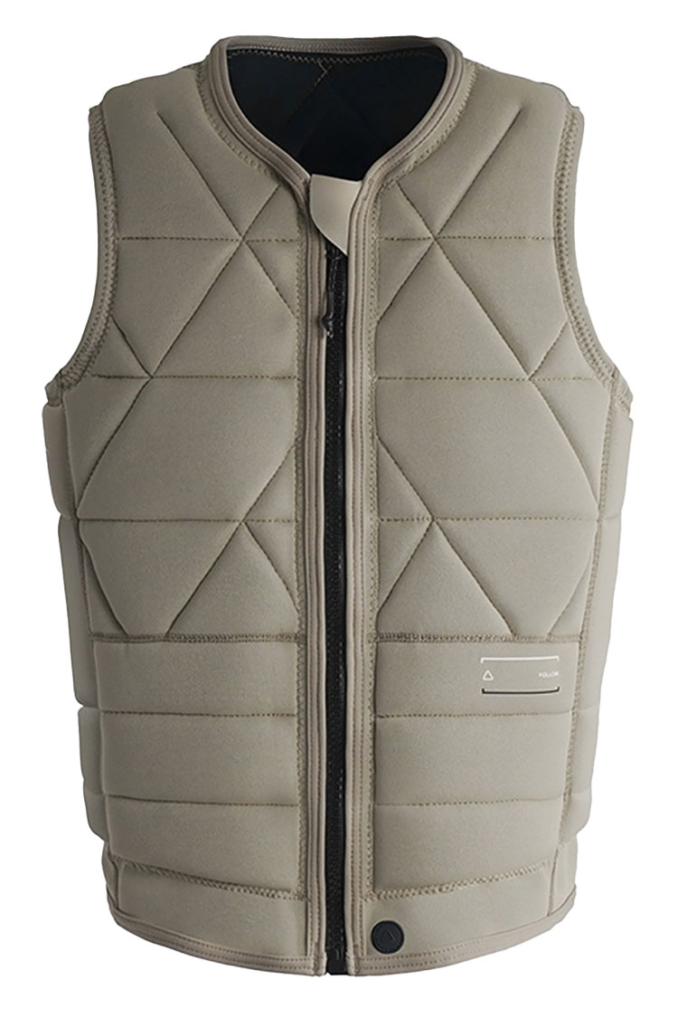 Follow LOVE NOR MONEY WAKEBOARD IMPACT VEST KHAKI MENS 2026