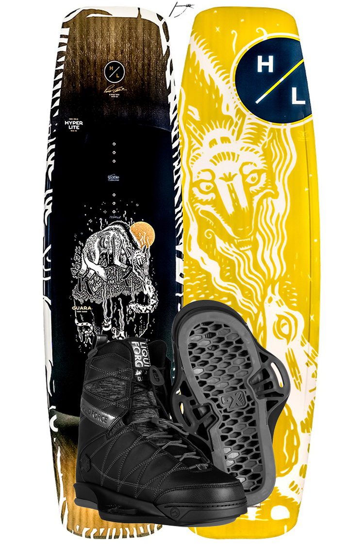 Hyperlite Hyperlite Guara 153cm 2025 plus Classic WAKEBOARDSET 2025
