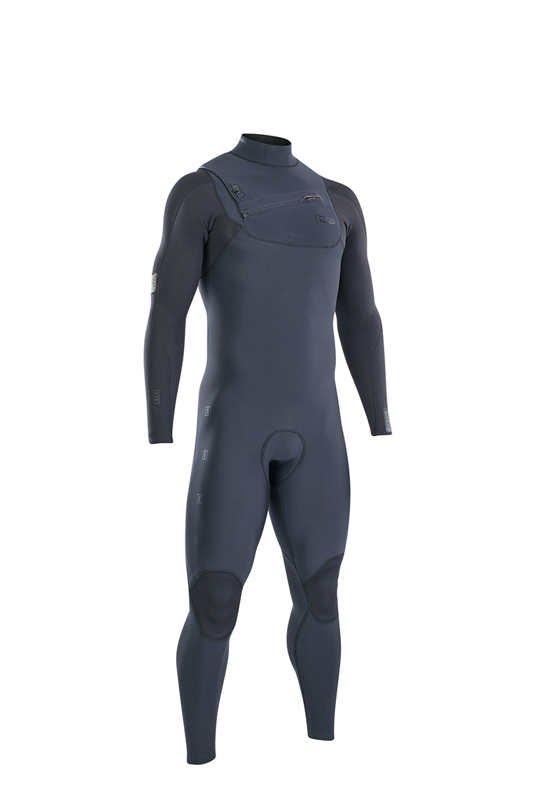 ION Wetsuit Seek Amp 4/3 Front Zip men Neoprenanzug black