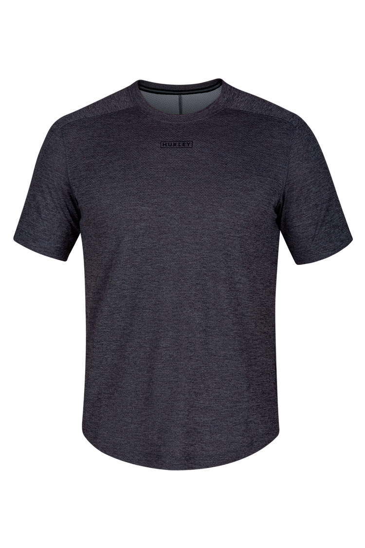 Hurley Quick Dry Heavy Surf Shirt S/S grey 2019