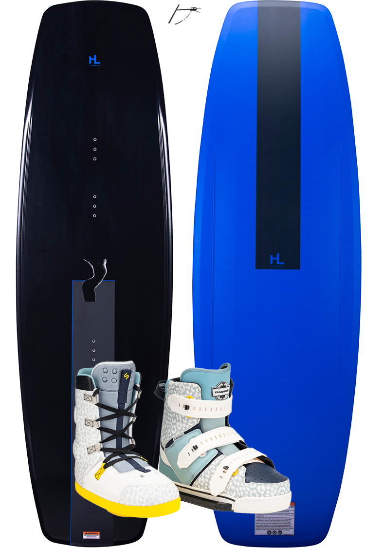 Hyperlite Hyperlite Pleasure 148cm 2023 plus Zuupack WAKEBOARDSET 2023