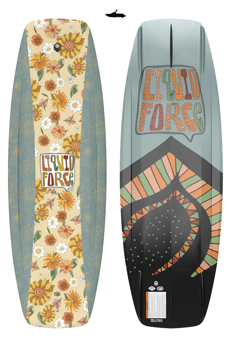 Liquid Force ME FS GREY WAKEBOARD 2025