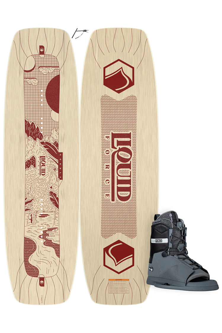 Liquid Force NOODLE 145 plus TRANSIT 6R WAKEBOARDSET 2025