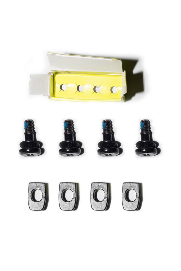 Ronix Angle-Locks BRAINFRAME mit M6 Schrauben 4er-Set schwarz (Ronix Boots ab 2015)
