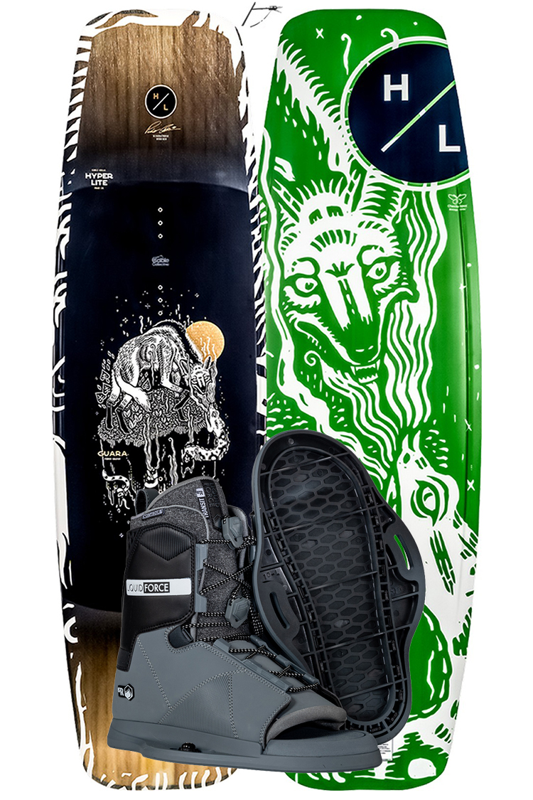 Hyperlite Hyperlite Guara 147cm 2025 plus Transit WAKEBOARDSET 2025
