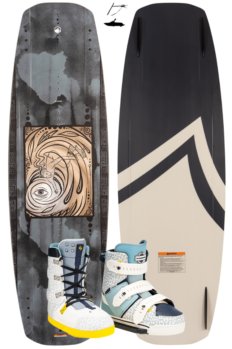 Liquid Force Liquid Force FLX 135cm 2022 plus Zuupack WAKEBOARDSET 2022