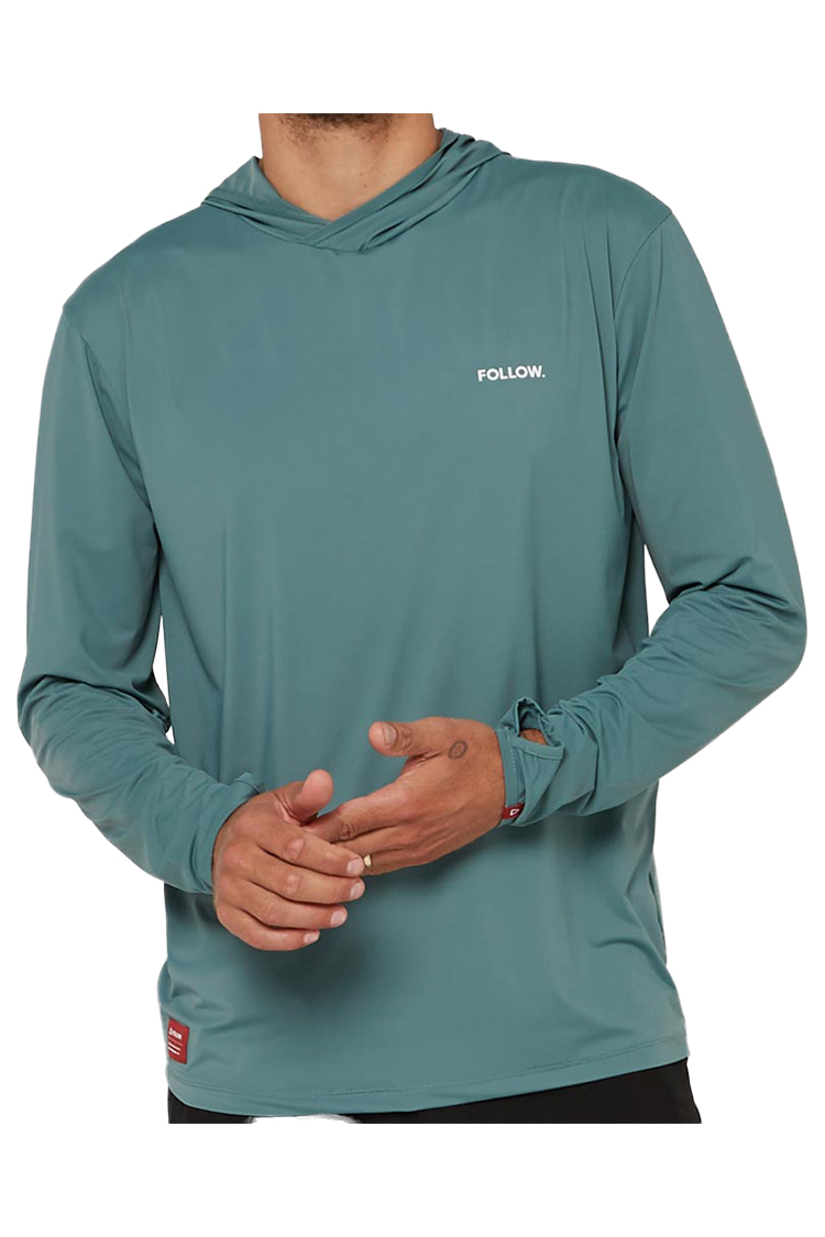 Follow WATER HOOD LS RIDING SHIRT OLIVE 2025 Follow WATER HOOD LS RIDING SHIRT OLIVE 2025
