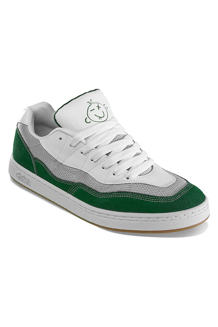 Etnies SNAKE SKATEBOARD SCHUHE GREEN WHITE GREY 2025