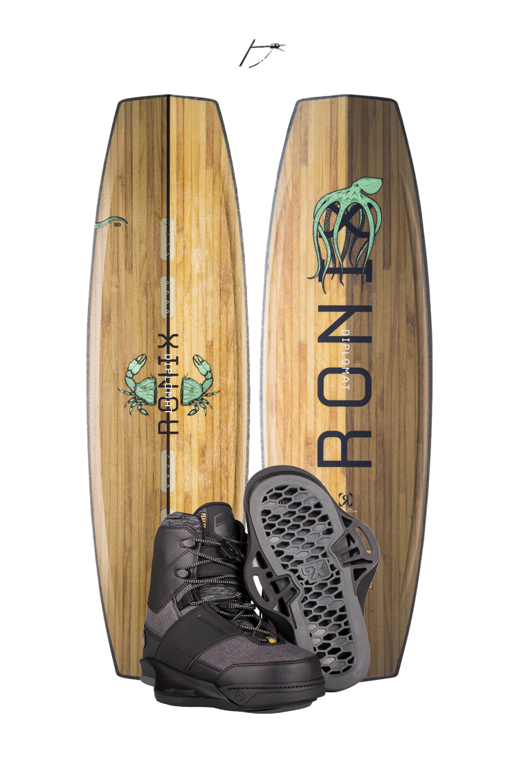 Ronix Ronix Diplomat 143cm 2025 plus Peak 6x WAKEBOARDSET