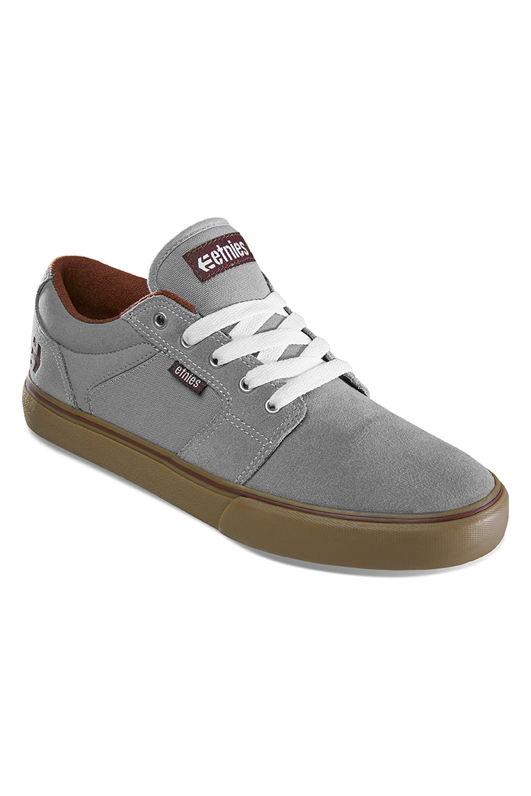 Etnies BARGE LS SKATEBOARD SCHUHE GREY GUM RED 2025