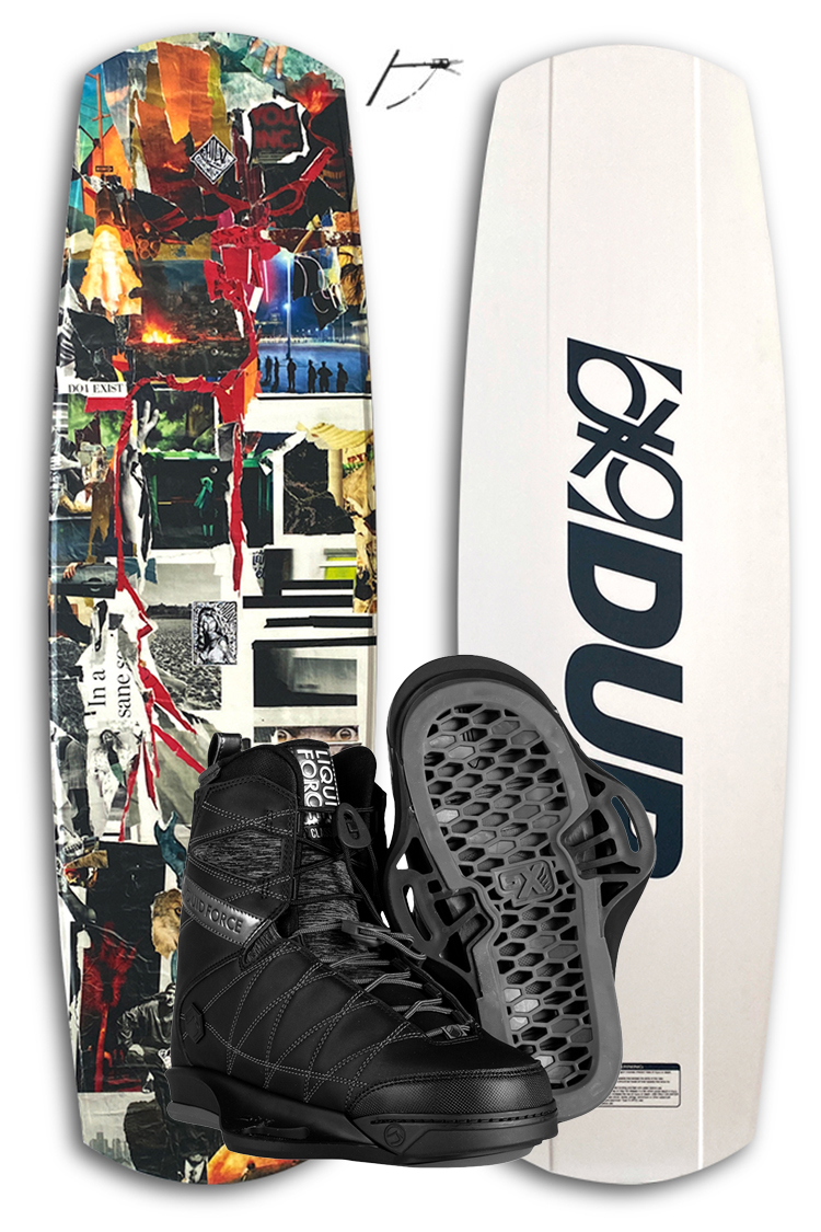 Double Up Double Up ChilV 150 2024 plus Classic WAKEBOARDSET 2024