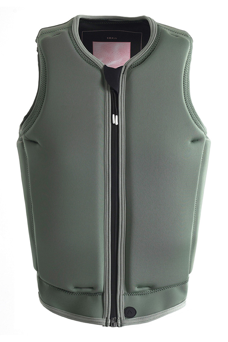 FOLLOW VID WAKEBOARD IMPACT VEST FOREST GREEN MENS 2024