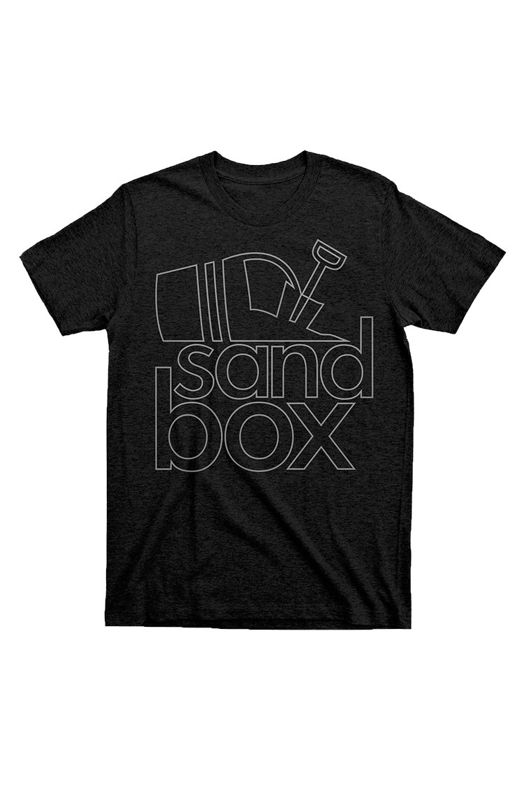 Sandbox Outline Tee Black/Grey 2018
