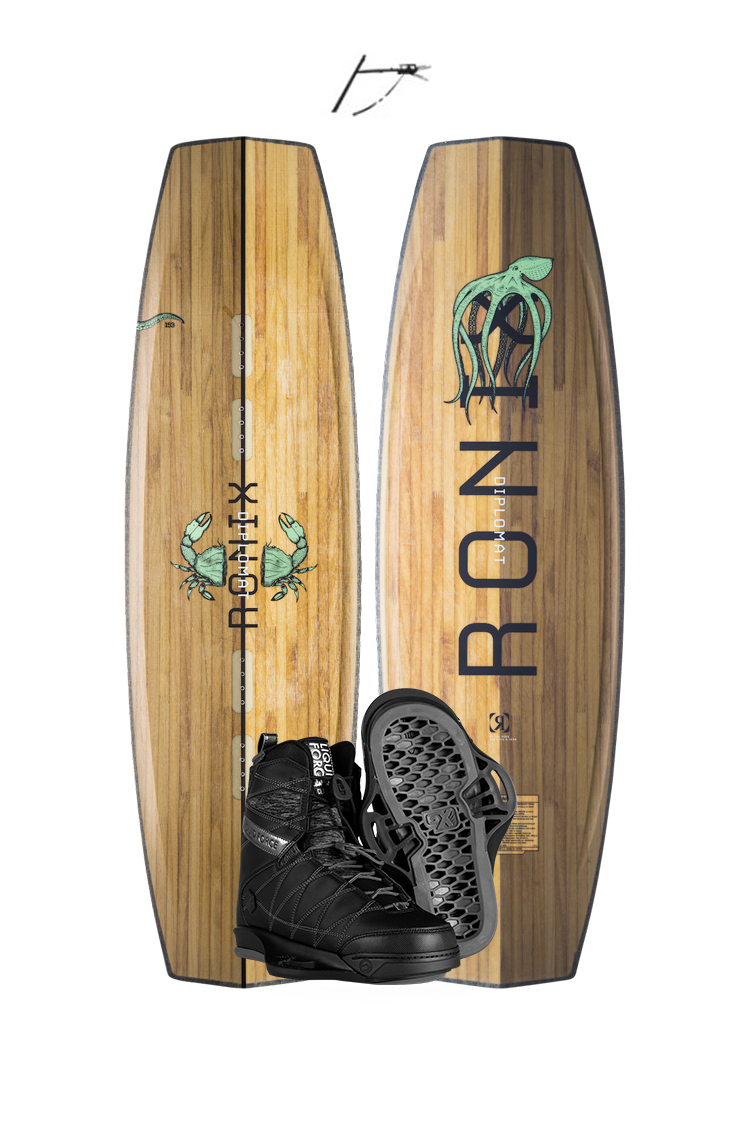 Ronix Ronix Diplomat 153cm 2025 plus Classic WAKEBOARDSET