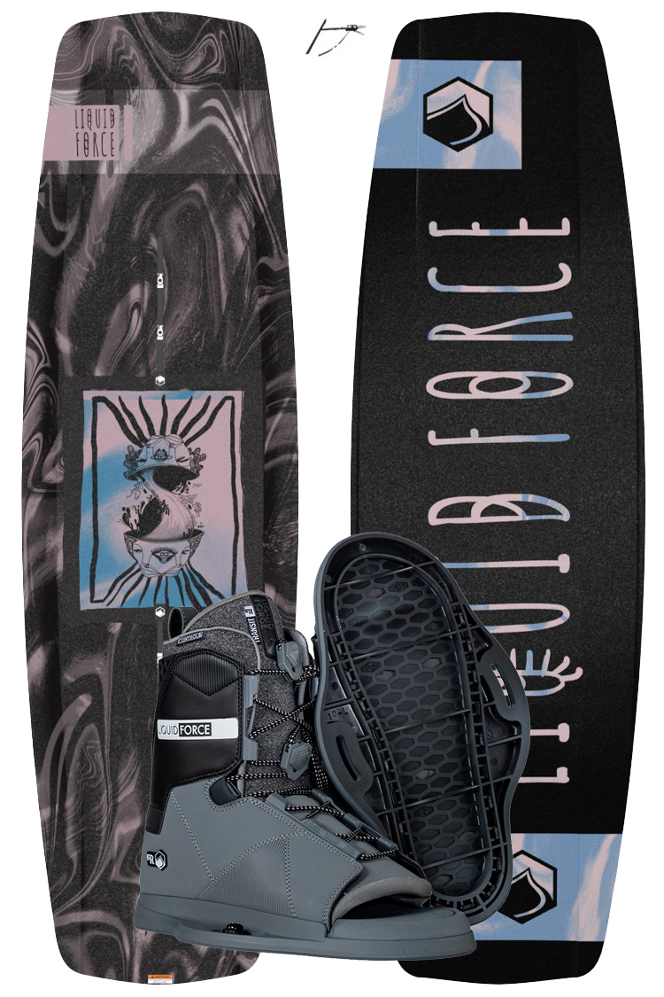 Liquid Force Liquid Force Butterstick Pro 148cm 2025 plus Transit WAKEBOARDSET 2025
