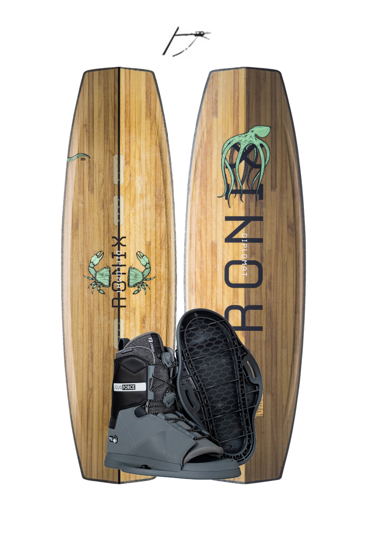 Ronix Ronix Diplomat 148cm 2025 plus Transit WAKEBOARDSET