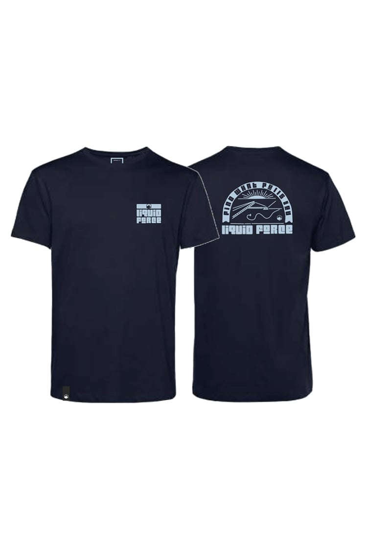 Liquid Force WHAT PULLS YOU TEE NAVY 2023