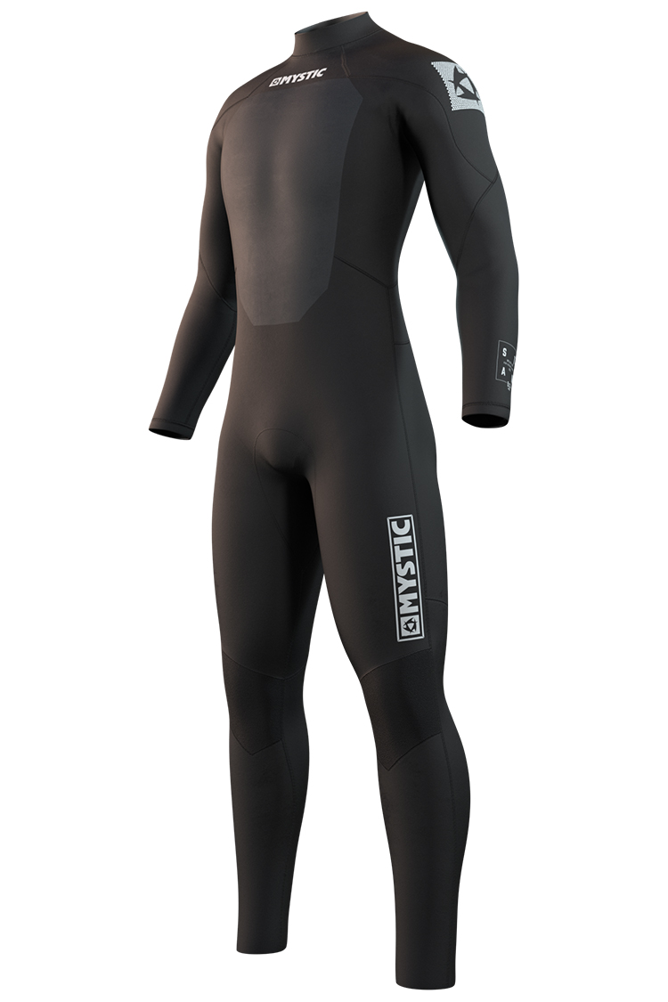 Mystic Star Fullsuit 4/3mm Bzip Black 2023
