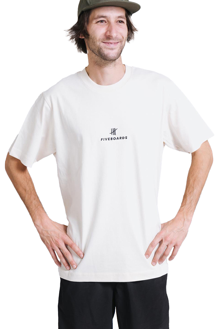 FIVEBOARDS Classic T-Shirt natural raw 2025