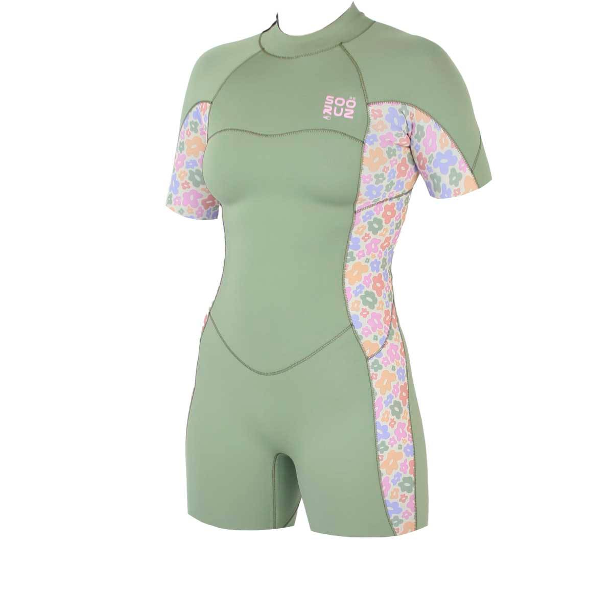 Sooeruz Soöruz Shorty Women 2-2 SS BZ DIVINE ORGANIC OYSTERPRENE Green 2025