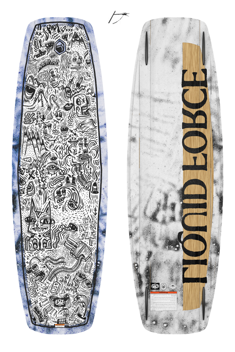 Liquid Force APEX FS PURPLE WAKEBOARD 2025