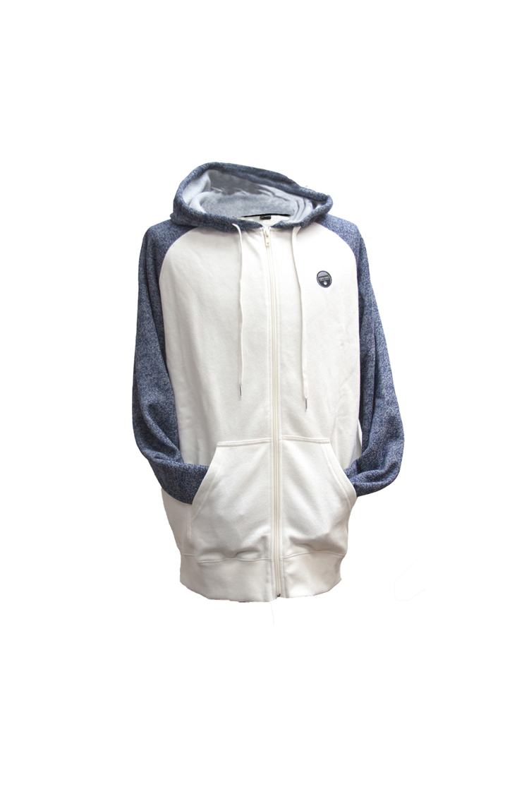 Liquid Force Sterling Zip Hoodie natural/heather blue 2016