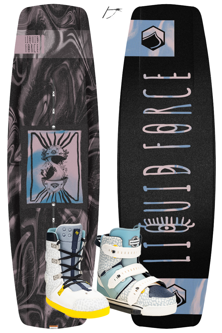 Liquid Force Liquid Force Butterstick Pro 148cm 2025 plus Zuupack WAKEBOARDSET 2025