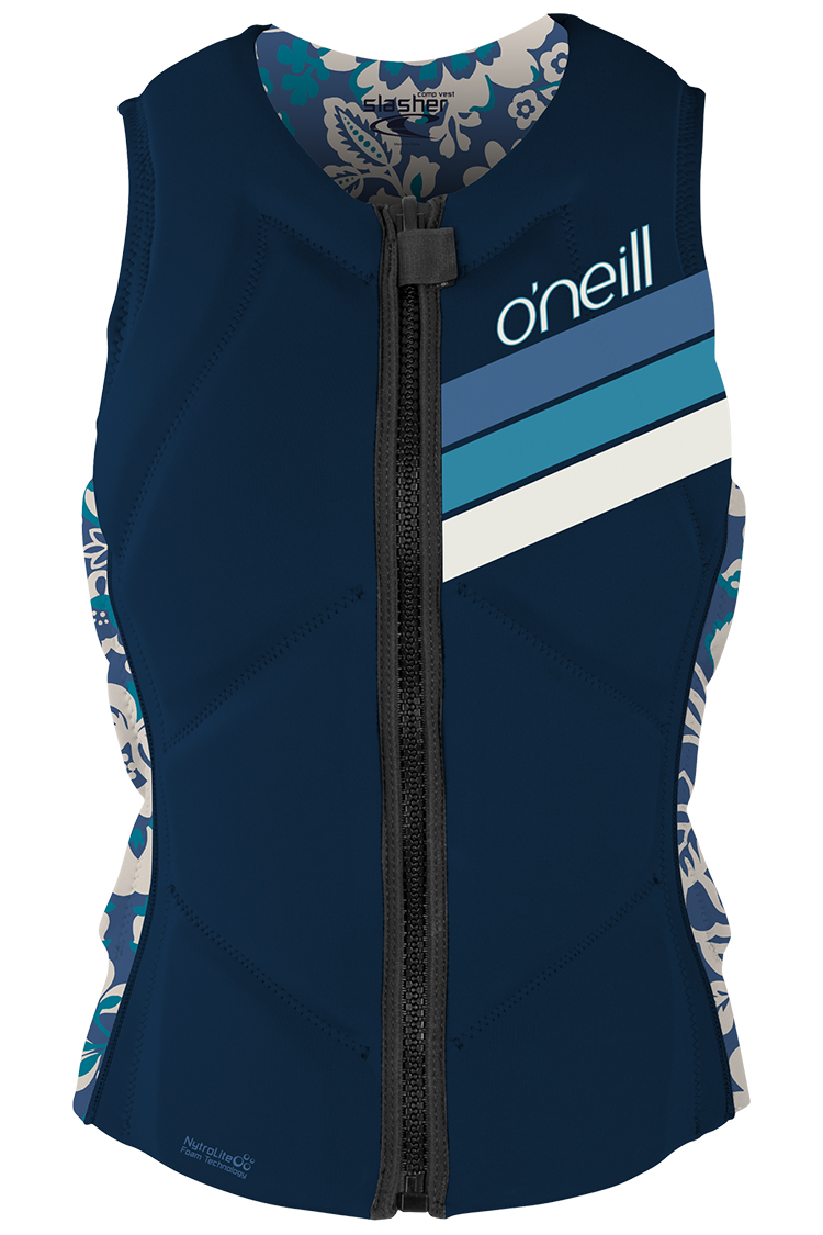 Oneill WMS Slasher Comp IMPACT VEST FRNAVY CRISFLOR 2024