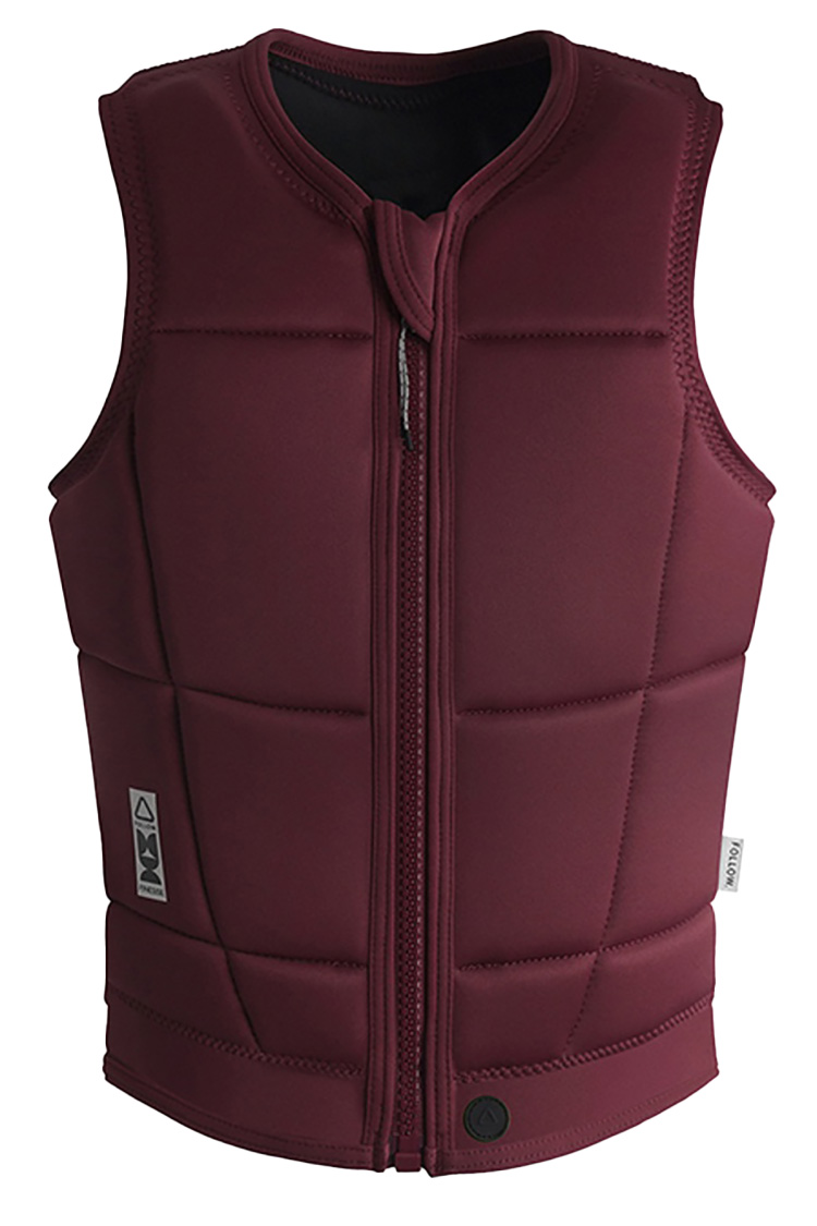 Follow FINESSE WAKEBOARD IMPACT VEST MAROON LADIES 2026