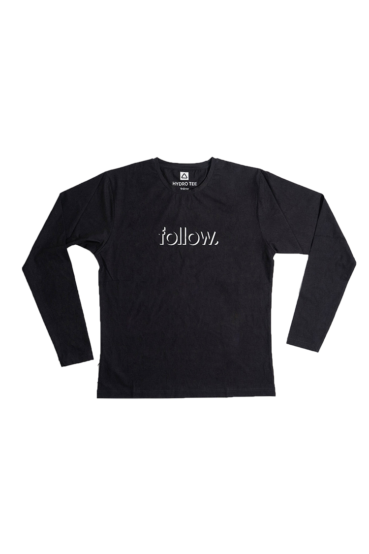 Follow Corp Hydro TEE L/S Black 2023