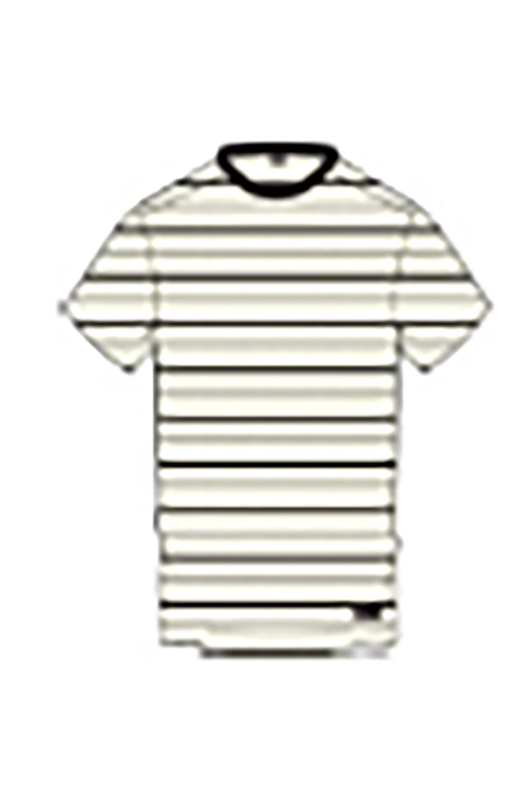 Hurley DRI-FIT HARVEY STRIPE PATCH S/S Oatmeal 2020